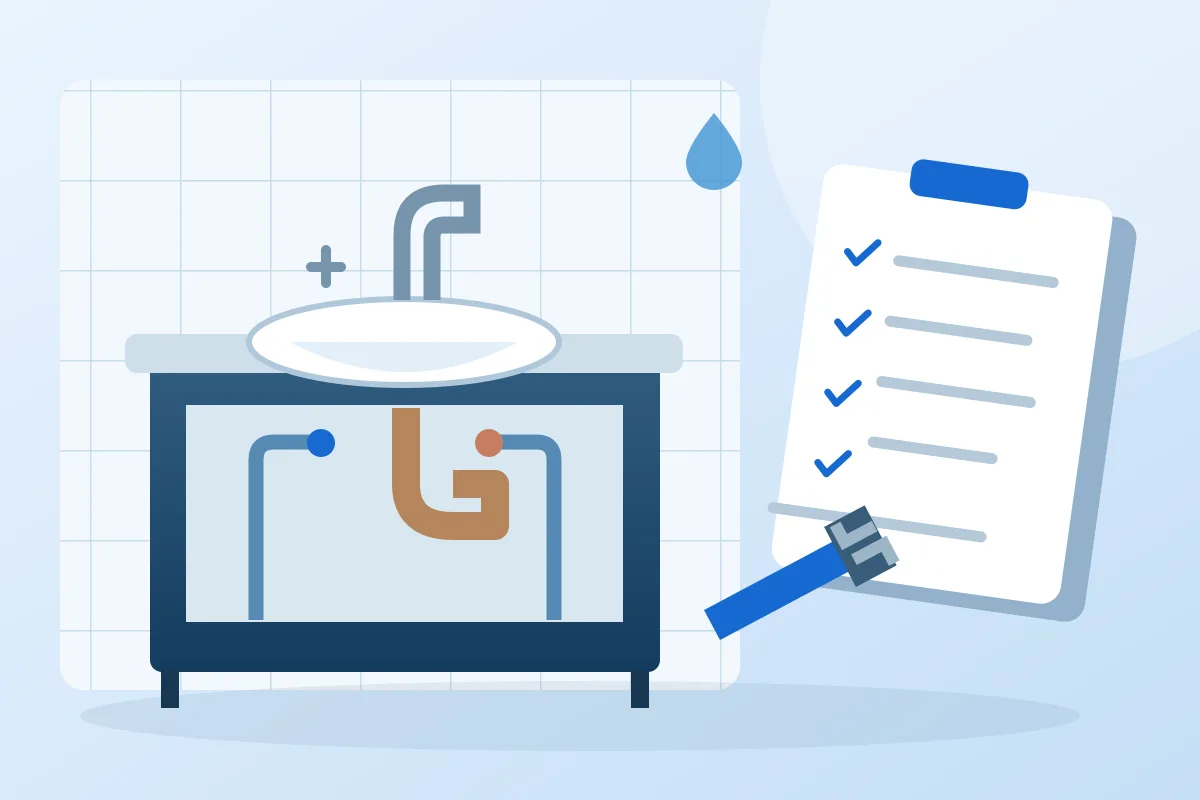 plumbing equipment and campaign analytics arranged for an advertising brief